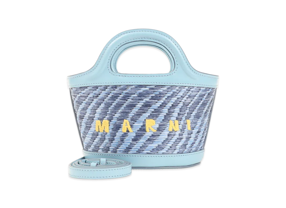 MARNI Women's Micro 'Tropicalia' Handbag "Blue"