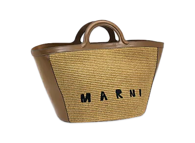MARNI Women's Tropicalia Bag Large "Raw Sienna"