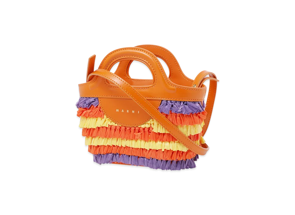 MARNI 2Way Tropicalia Micro "Carrot/Yellow"