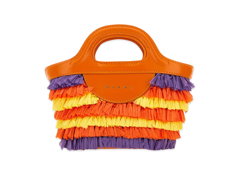 MARNI Women's Multicolor Fabric Micro Tropicalia Summer Handbag "Multicolor"