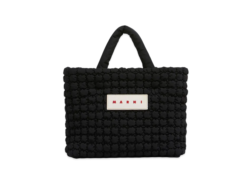 MARNI Nylon Puff Small Tote Bag "Black"