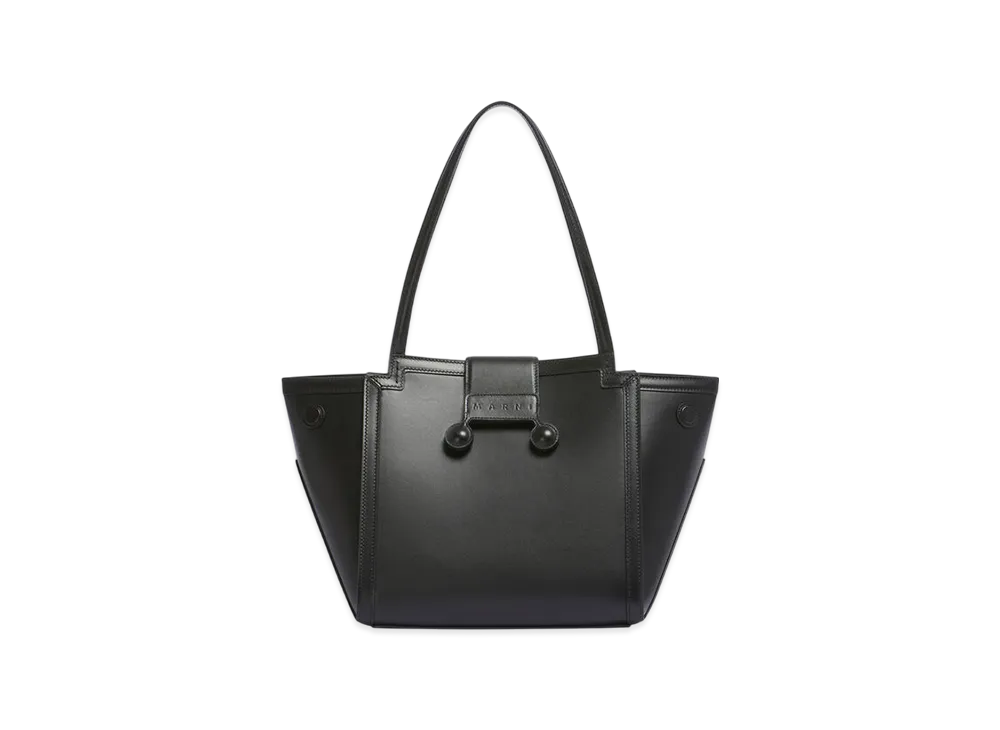 MARNI Mini Riviera Bag in Leather "Black"