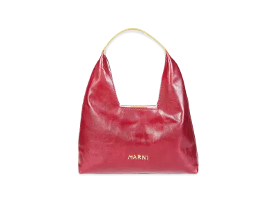 MARNI Women's Small "Trapeze" Shoulder Bag "Bordeaux"