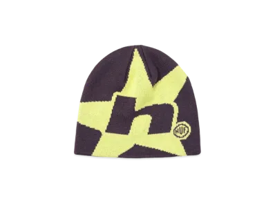 HUF H Star Skull Beanie "Raisin"