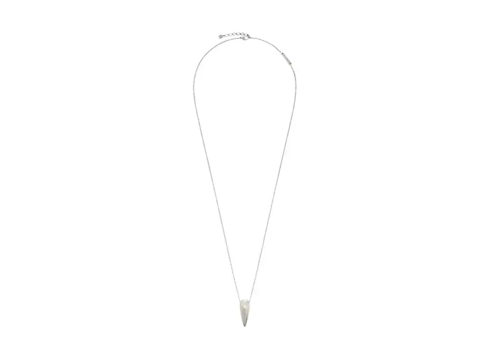 GIVENCHY G Tears Necklace In Metal "Silver"