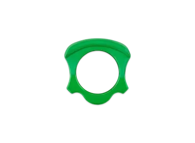 GIVENCHY G Can Ring In Metal And Enamel "Green"