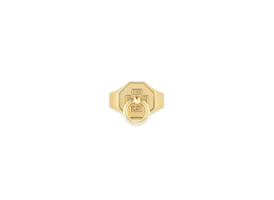 GIVENCHY Charm Ring In Metal "Golden Yellow"