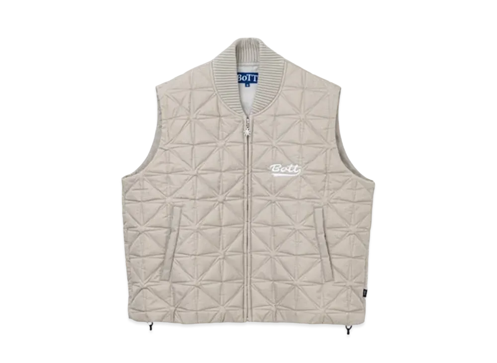 BoTT Quilted Sparkle Vest ベスト　ボット　Mサイズ BoTTQuilted Sparkle Vest - Apple Butter Store