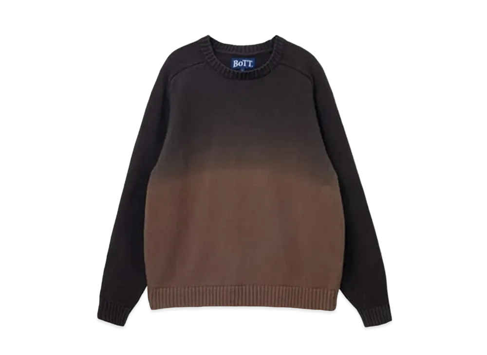 BoTT Dyed Raglan Knit "Black"