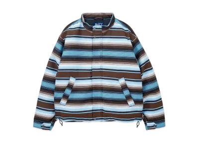 BoTT Serape Bomber Jacket "Blue/Brown"