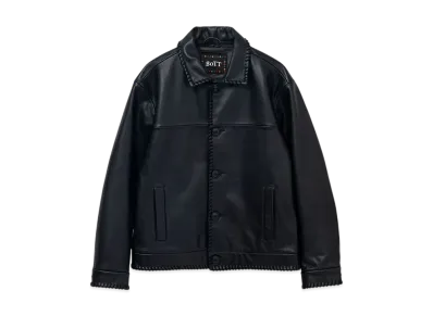 BoTT Stitched Leather Jacket "Black"