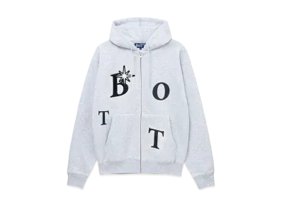 BoTT Scattered B Logo Zip Hoodie "Ash"