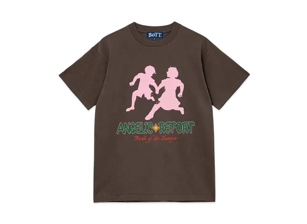 BoTT x ANGELIC REPORT Tee "Brown"