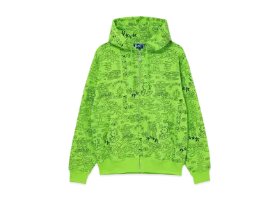 BoTT x SLINKY Zip Hoodie "Lime"
