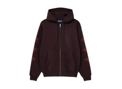 BoTT x WASTE! Zip Hoodie "Brown"