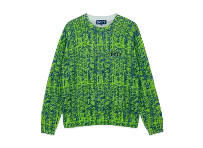 BoTT Bamboo Camo Printed Sweater "Lime"