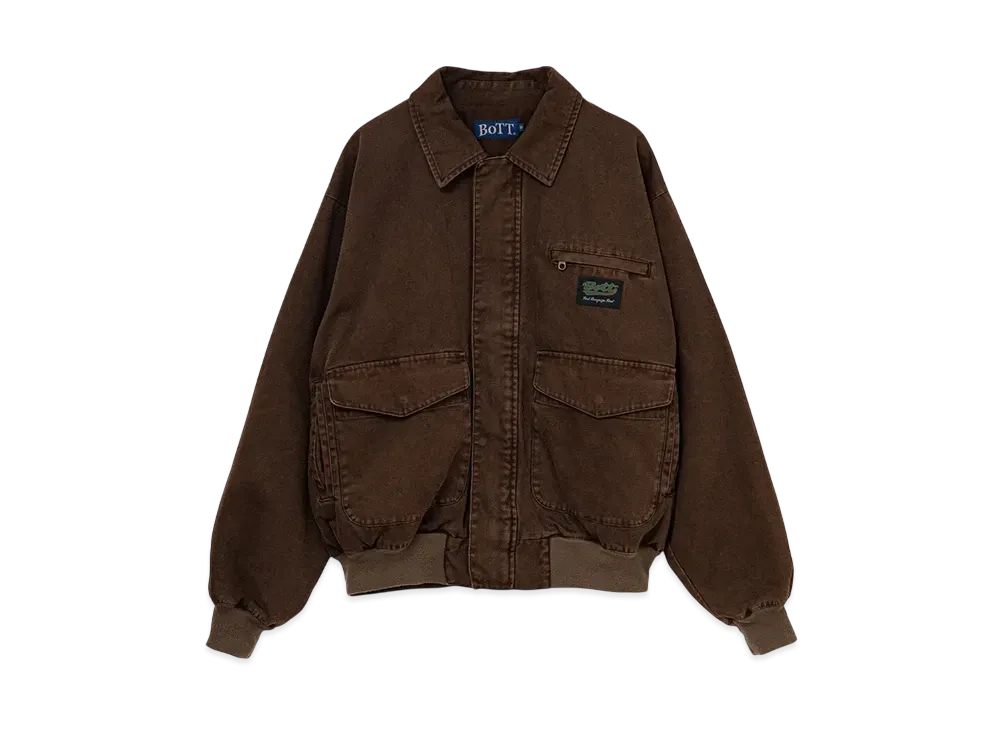 BoTT Canvas Work Jacket "Brown"