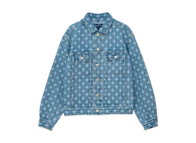 BoTT Sparkle Monogram Denim Jacket "WashedBlue"