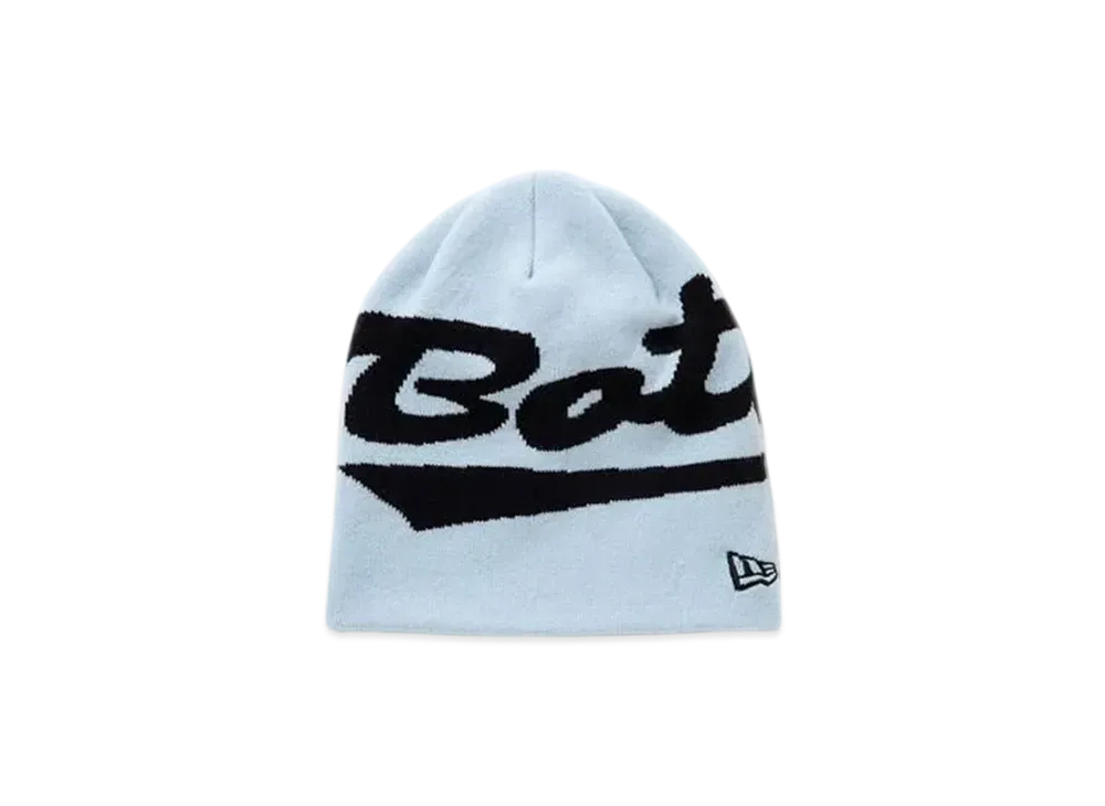 BoTT x NEW ERA Script Logo Basic Beanie "Blue"