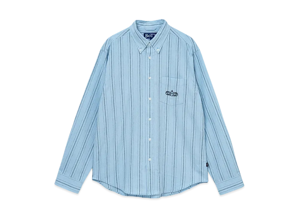 BoTT Lightweight Stripe Shirt "Light Blue"