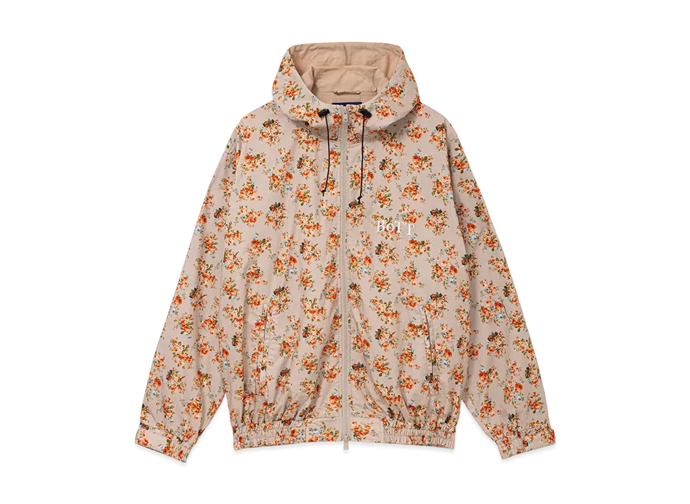 BoTT Flower Hooded Jacket "Natural"