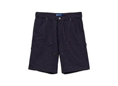 BOTT Plaid Double Knee Short "Brown"
