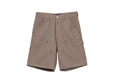 BOTT Plaid Double Knee Short "Natural"