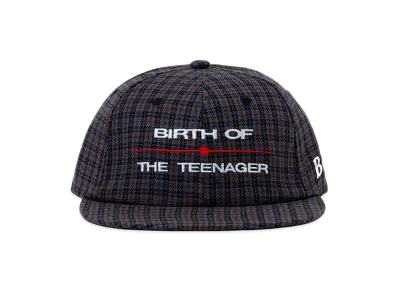 BOTT Plaid 6-Panel Cap "Brown"