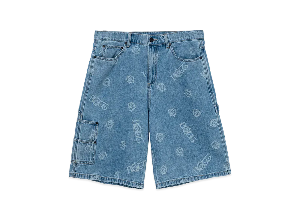 BOTT x Babylon Laser Denim Shorts "LightBlue"