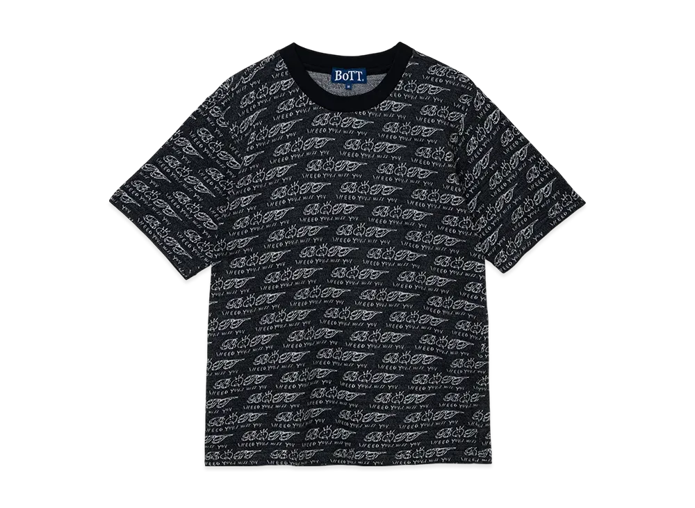 BOTT Miss You Jacquard Tee "Black"