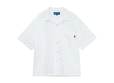 BOTT Sparkle Mesh S/S Shirt "White"
