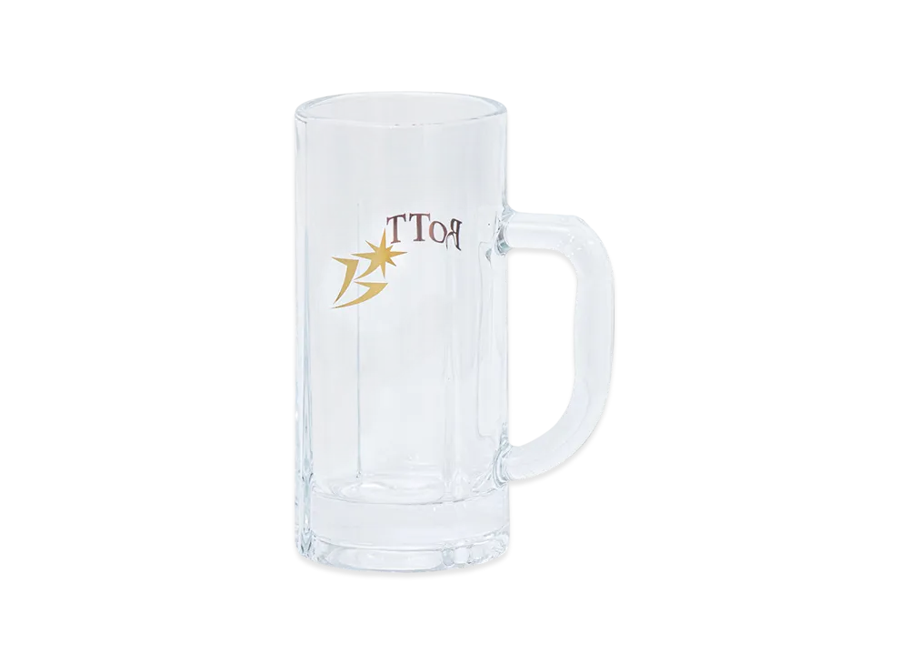 BOTT Logo Beer Glass "Whtie"