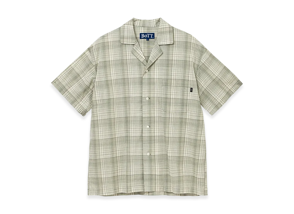 BOTT Cotton Gauze S/S Shirt "Olive"