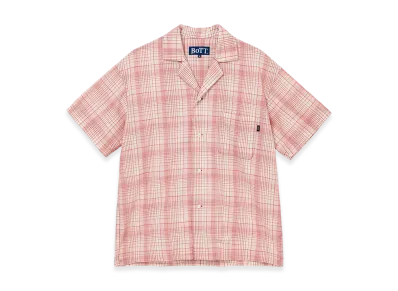 BOTT Cotton Gauze S/S Shirt "Red"