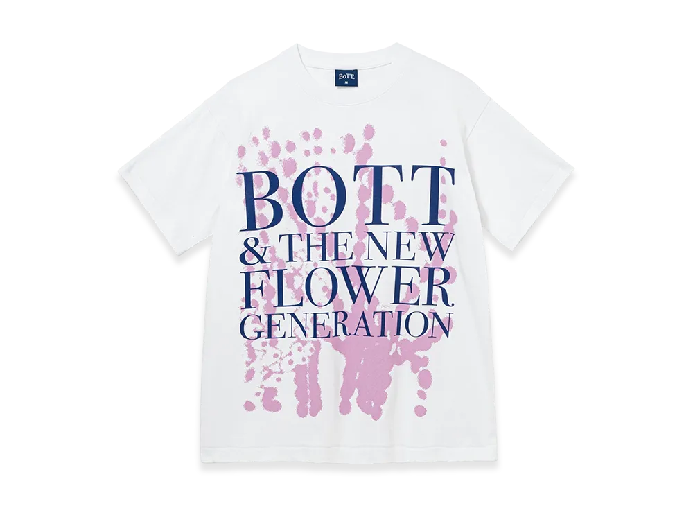 BOTT Flower Generation Tee "White"