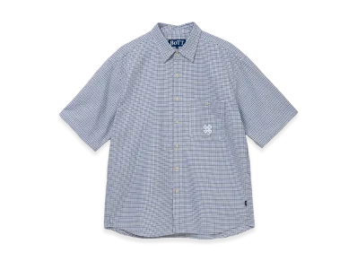 BOTT Plaid S/S Shirt "Blue"