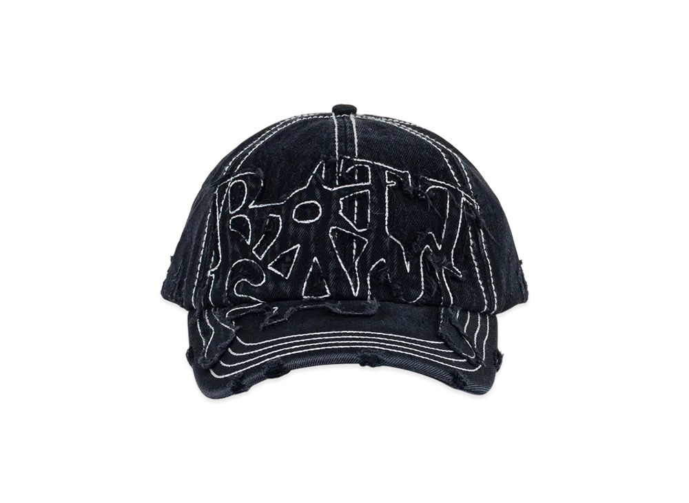 BoTT x P.A.M. Distressed Cap "Black"