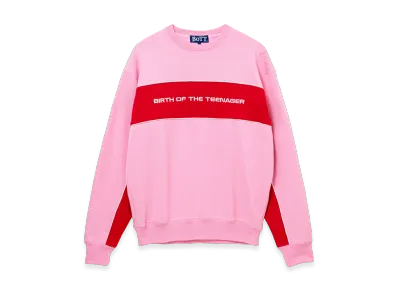 BoTT Paneled Crewneck "Pink"