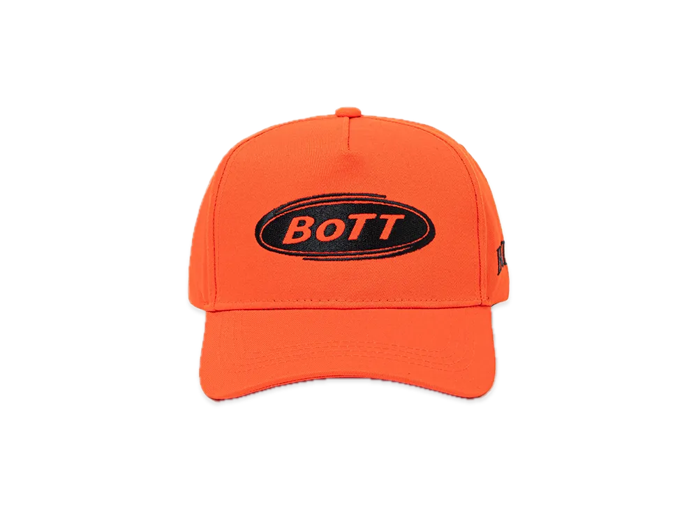 BoTT Lite Logo Structured 5-Panel Cap "Orange"