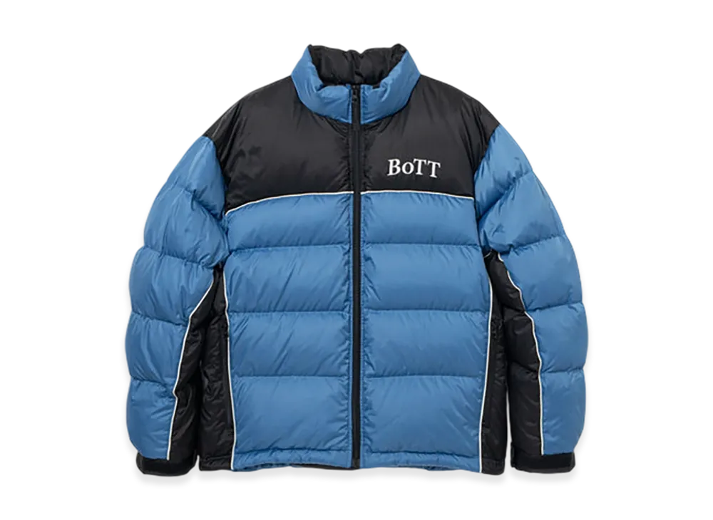 BoTT B Logo Down Jacket "Slate Blue"