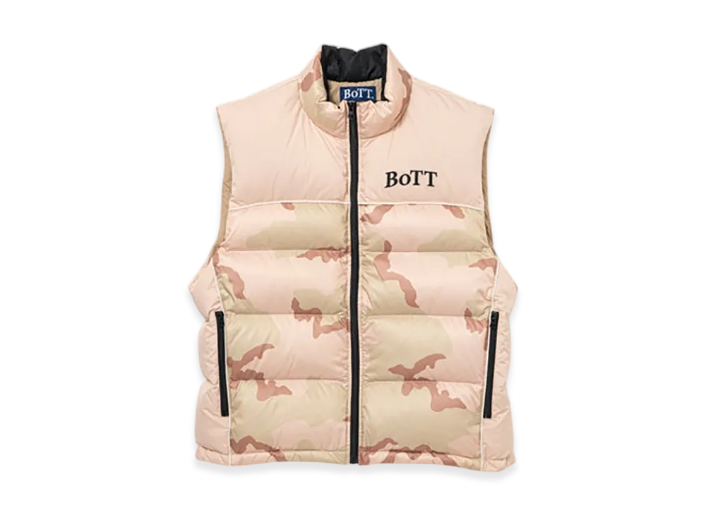 BoTT B Logo Down Vest "Camo"