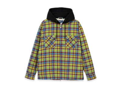 BoTT Hooded Flannel Shirt "Green"