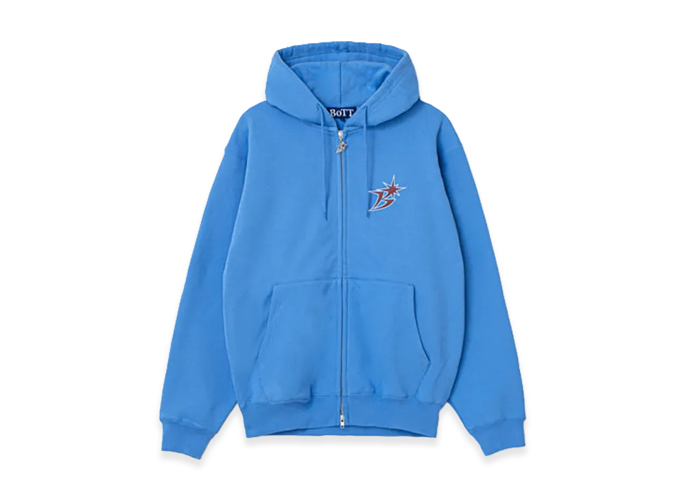 BoTT B Logo Zip Hoodie "Cobalt"