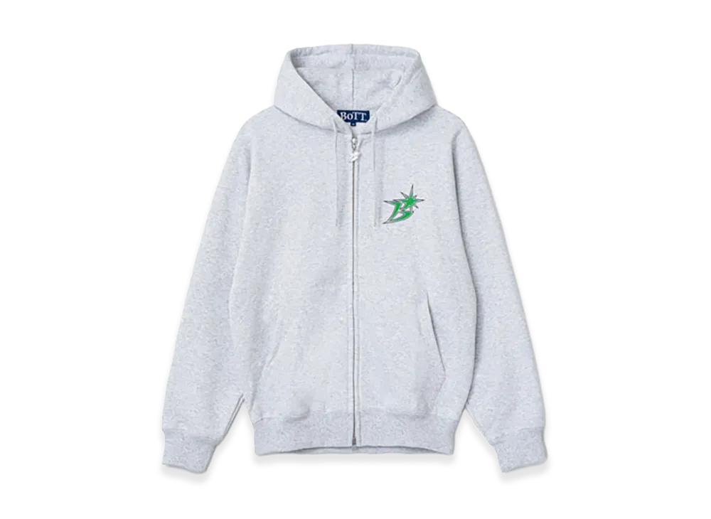 BoTT B Logo Zip Hoodie "Ash"