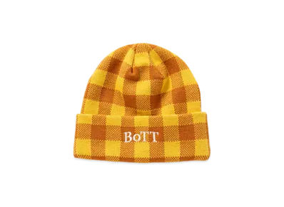 BoTT Gingham Check Beanie "Orange"