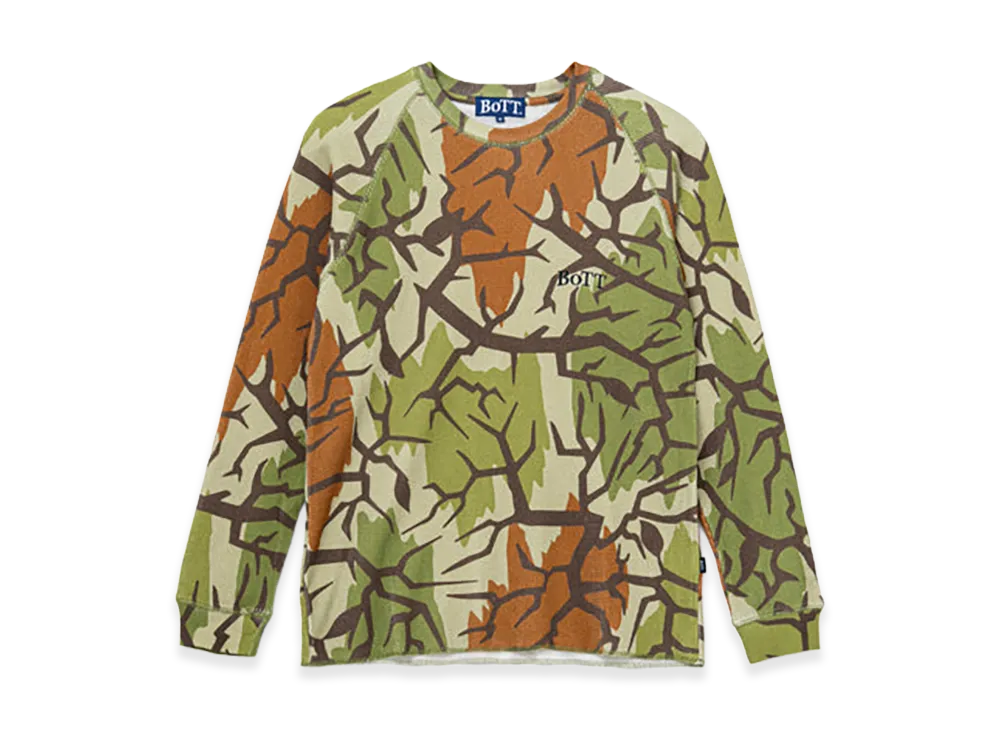BoTT Raglan Camo Thermal "Forest"