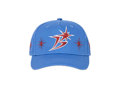 BoTT B Logo Sparkle Structured 5-Panel Cap "Cobalt"