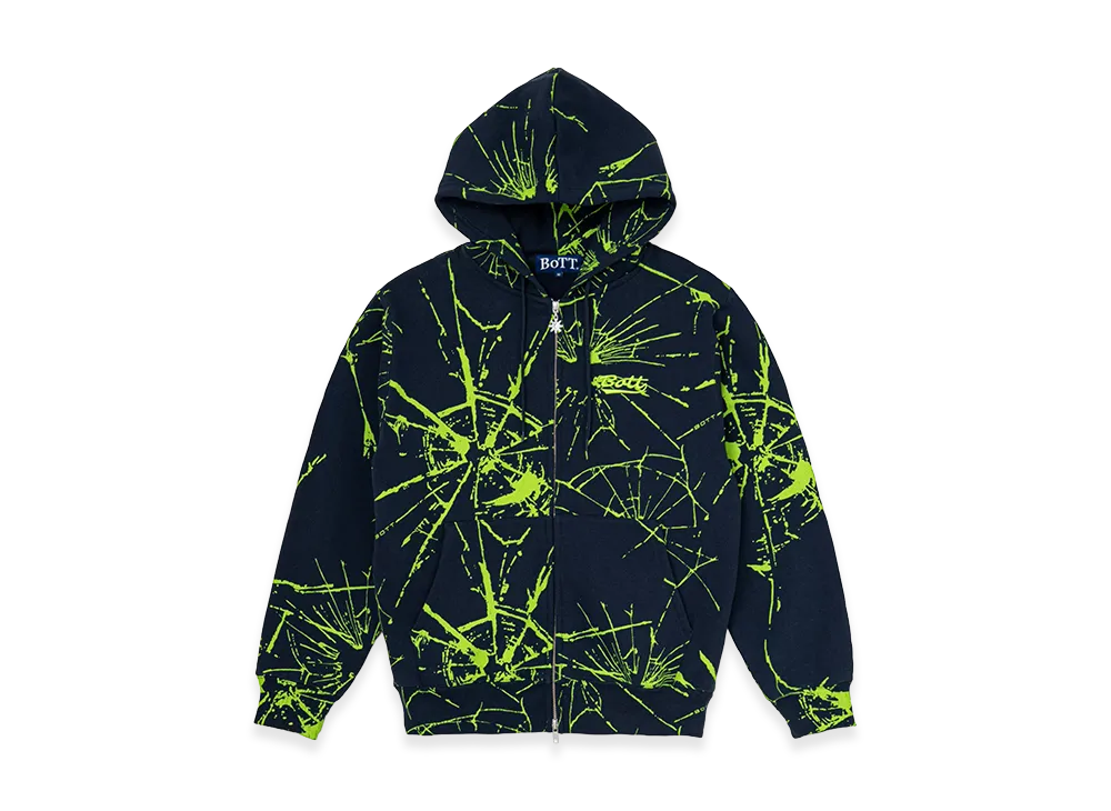 BoTT Shattered Zip Hoodie "Navy"