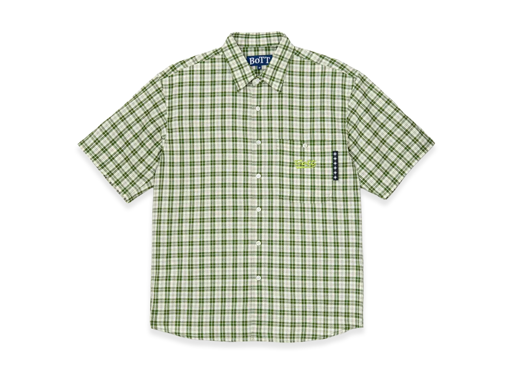 BoTT Plaid S/S Shirt "Green"