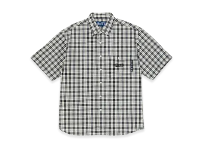 BoTT Plaid S/S Shirt "Black"